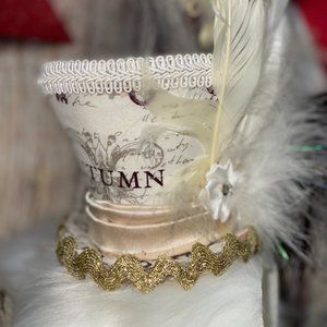 Christmas| Autumn Mini Top Hat, Steampunk hat